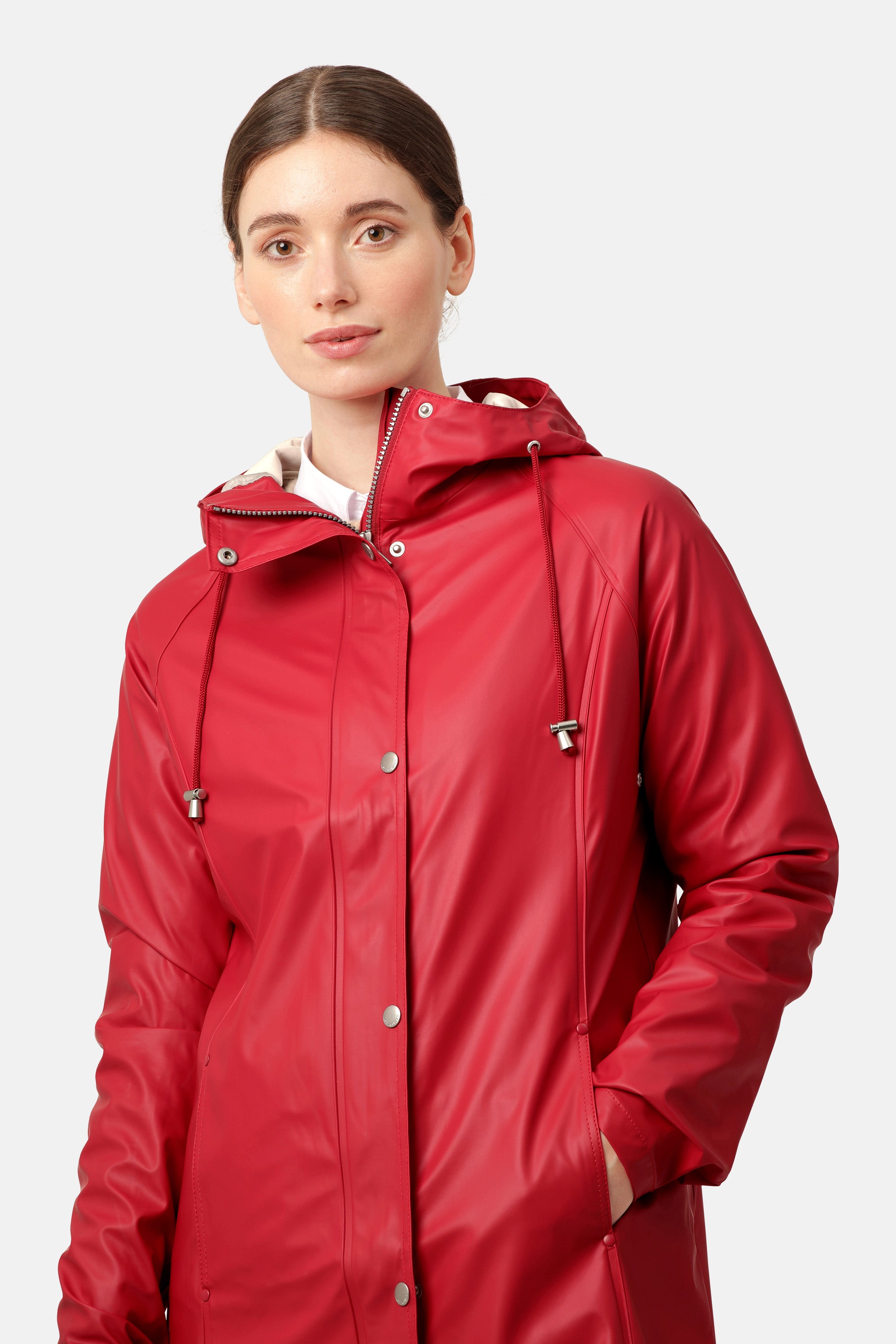 Ilse Jacobsen Hornbæk Rain Raincoat Raincoat 303 Deep Red